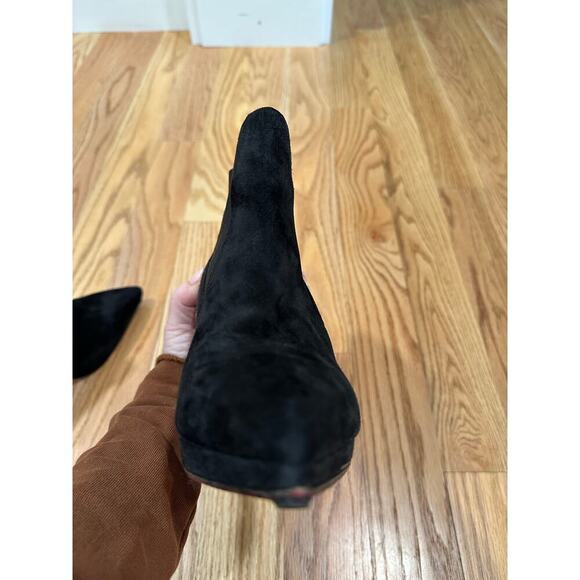 Christian Louboutin Black Suede Ankle Boots - Picture 11 of 16